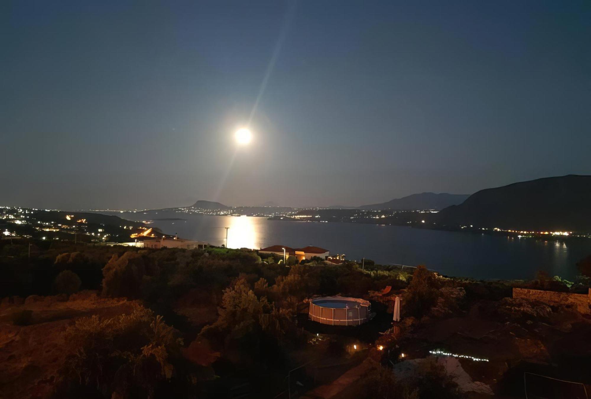 Souda Bay View With Private Pool Near Chania City Extérieur photo